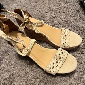 Target Women's Tan Wedge Sandals